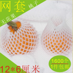 12*6厘米無花果/桔子/橙子/鴨蛋/鵝蛋/蘋果/香梨子珍珠棉網套網兜